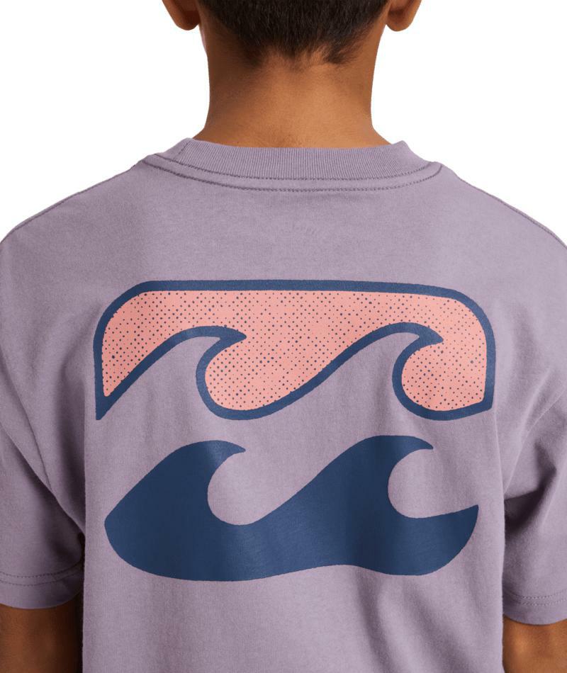 Billabong Boys Crayon Wave Ss Purple Ash. Billabong Tees in Boys Tees & Boys T-shirts & Singlets. Code: UBBZT00349