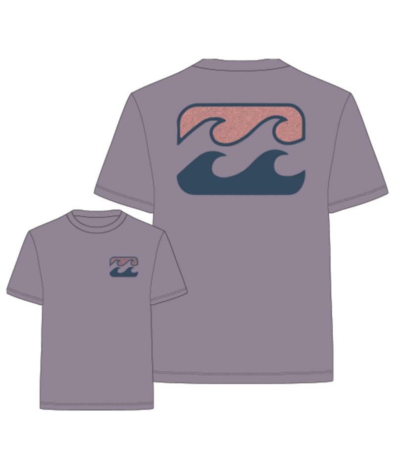 Billabong Boys Crayon Wave Ss Purple Ash. Billabong Tees in Boys Tees & Boys T-shirts & Singlets. Code: UBBZT00349