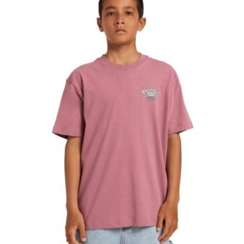 Billabong Boys Heritage Arch Ss Red Dahlia. Billabong Tees in Boys Tees & Boys T-shirts & Singlets. Code: UBBZT00350