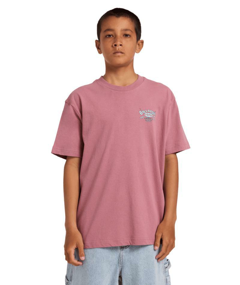 Billabong Boys Heritage Arch Ss Red Dahlia. Billabong Tees in Boys Tees & Boys T-shirts & Singlets. Code: UBBZT00350