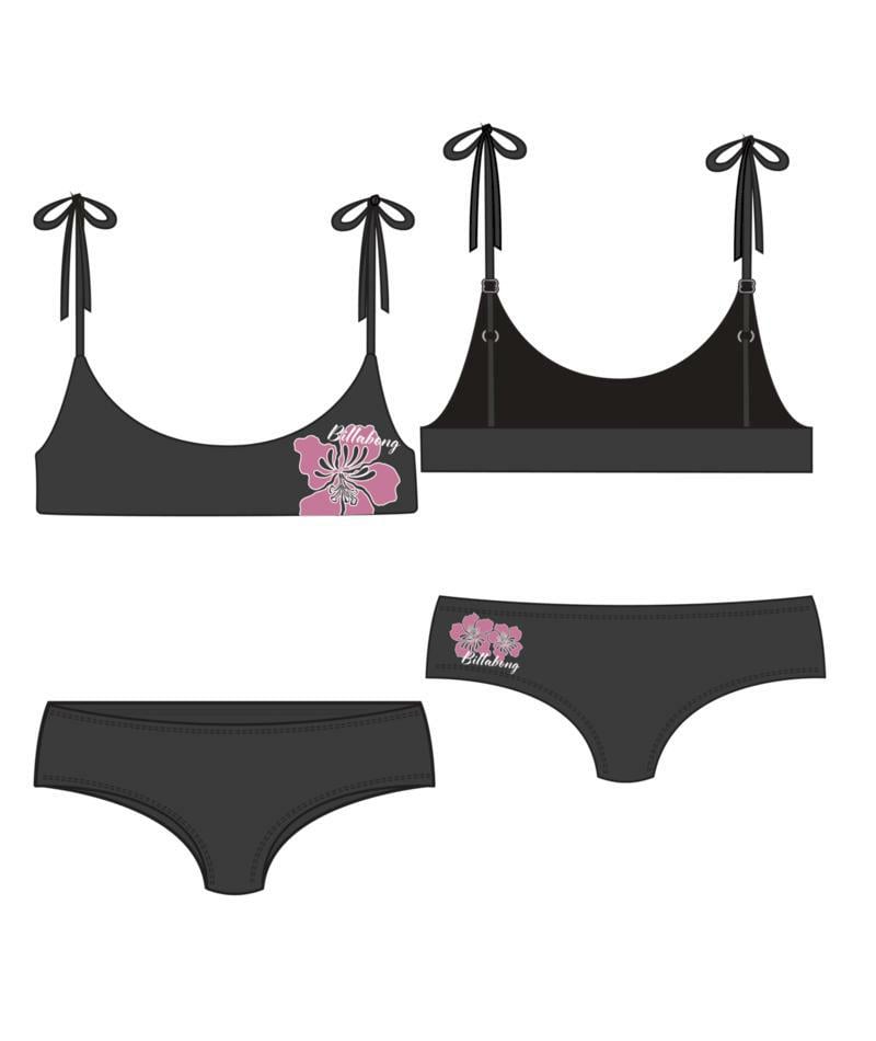 Billabong Waterlily Bralette Set Black Pebble. Billabong Swimwear - Separates in Girls Swimwear - Separates & Girls Swimwear. Code: UBGX200126