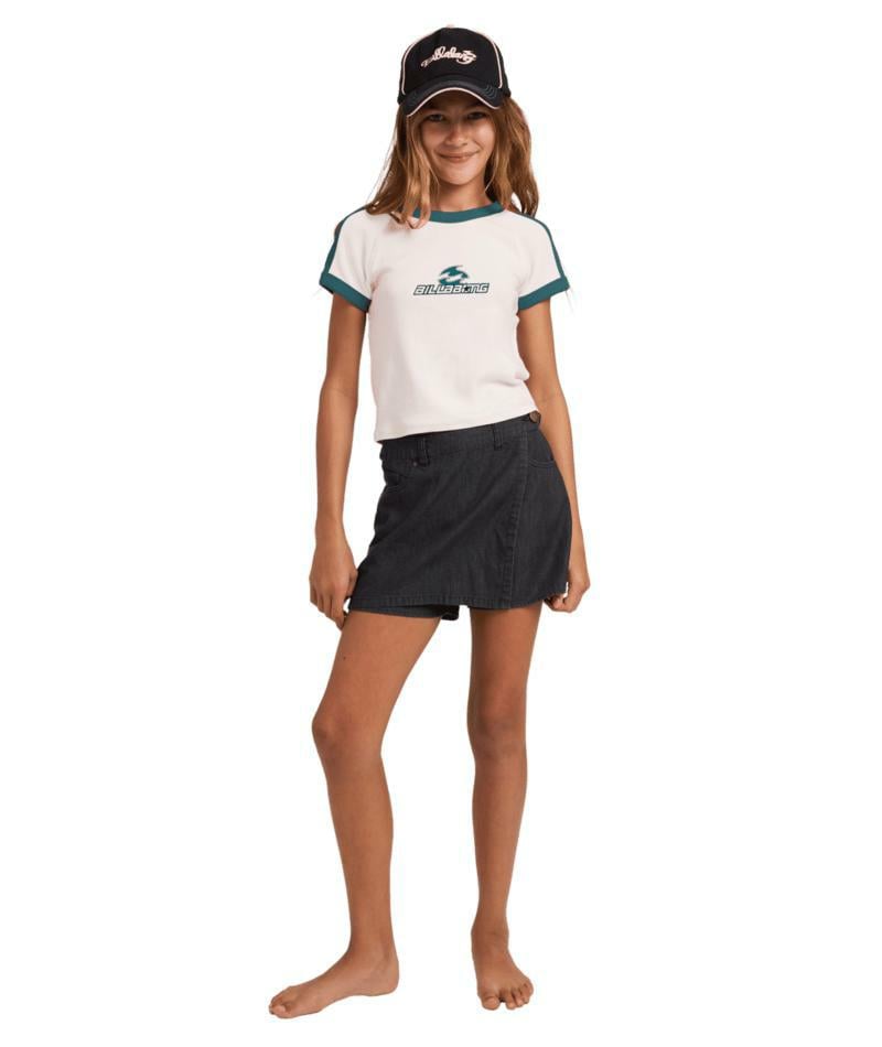 Billabong Saltwater Soul Tee Salt Crystal. Billabong Tees in Girls Tees & Girls T-shirts & Singlets. Code: UBGZT00159