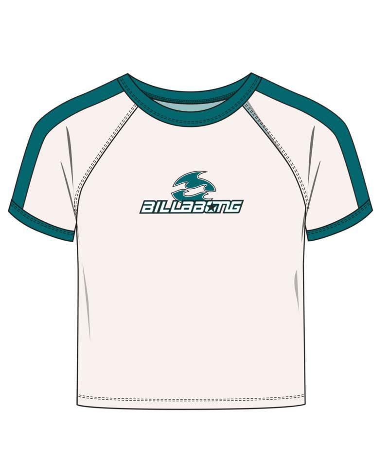 Billabong Saltwater Soul Tee Salt Crystal. Billabong Tees in Girls Tees & Girls T-shirts & Singlets. Code: UBGZT00159