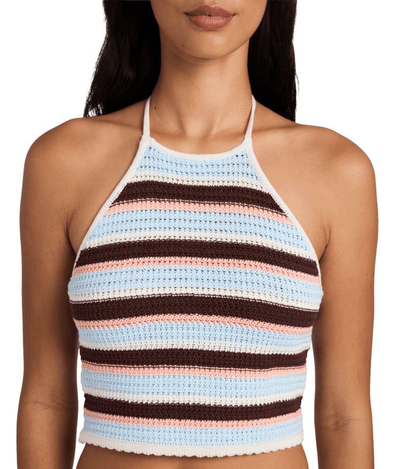 Billabong Beach Crush Knit Top Salt Crystal. Billabong Fashion Tops in Womens Fashion Tops & Womens Tops. Code: UBJKT00368