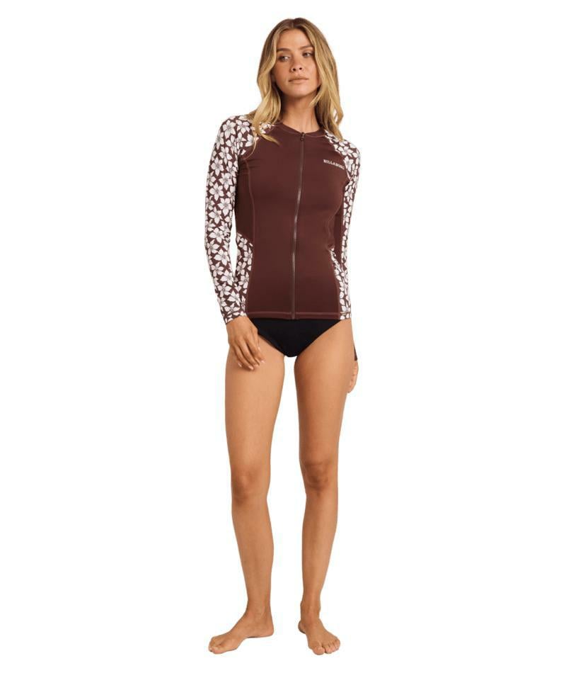 Billabong Playa Sol Pipa Ls Rash Gu Teak. Billabong Rashvests in Womens Rashvests & Womens Wetsuits. Code: UBJWR03124