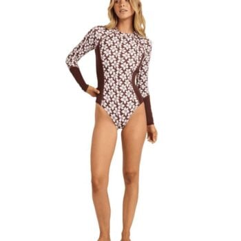 Billabong Playa Sol Ls Bodysuit Teak. Billabong Rashvests in Womens Rashvests & Womens Wetsuits. Code: UBJWR03128