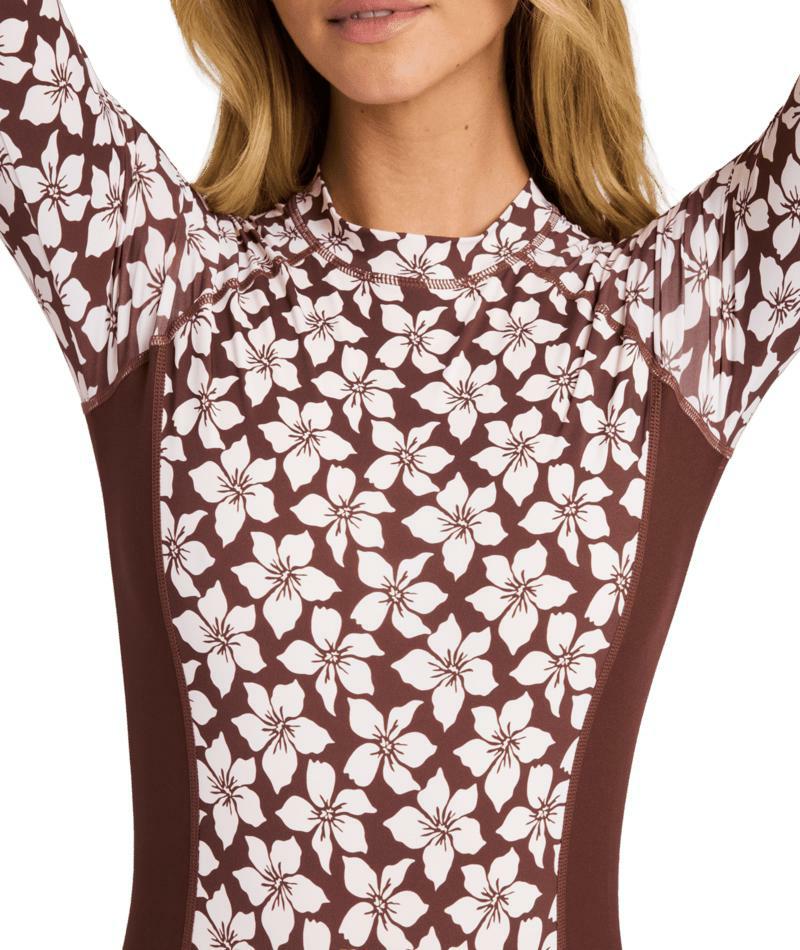 Billabong Playa Sol Ls Bodysuit Teak. Billabong Rashvests in Womens Rashvests & Womens Wetsuits. Code: UBJWR03128