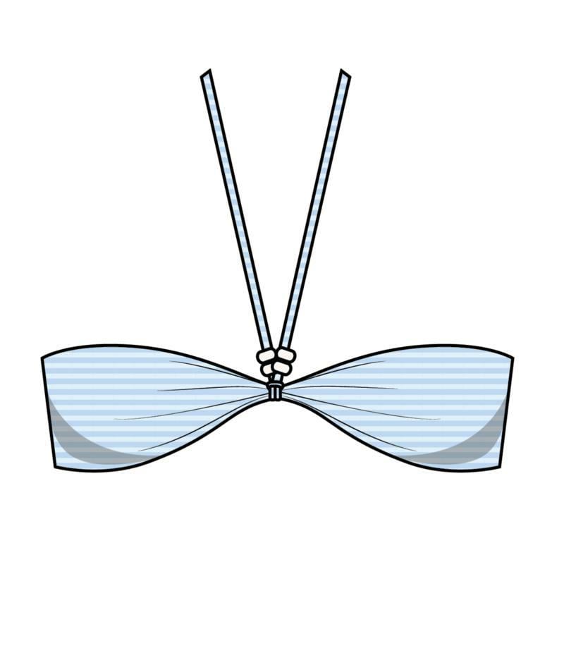 Billabong Tanlines Halter Bandeau Cool Blue. Billabong Swimwear - Separates in Womens Swimwear - Separates & Womens Swimwear. Code: UBJX300776