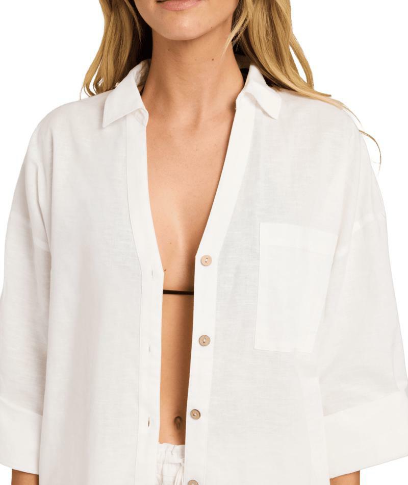 Billabong Sun Days Shirt Sea Salt. Billabong Overswims in Womens Overswims & Womens Swimwear. Code: UBJX600179