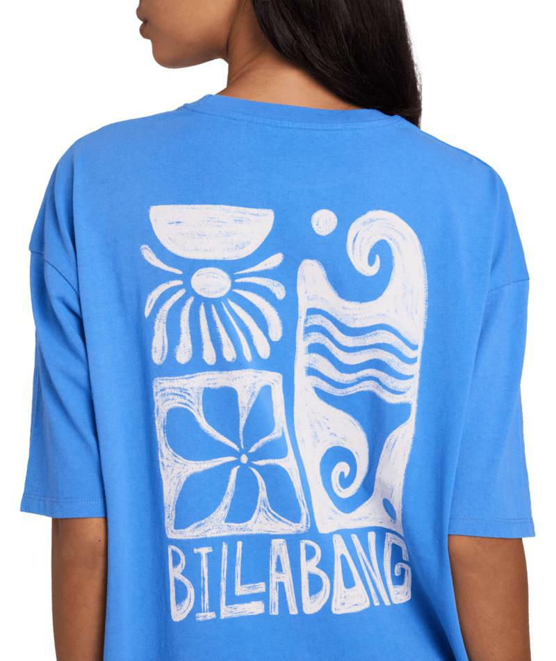 Billabong Sun Dream Tee Azure. Billabong Tees in Womens Tees & Womens T-shirts & Singlets. Code: UBJZT00578
