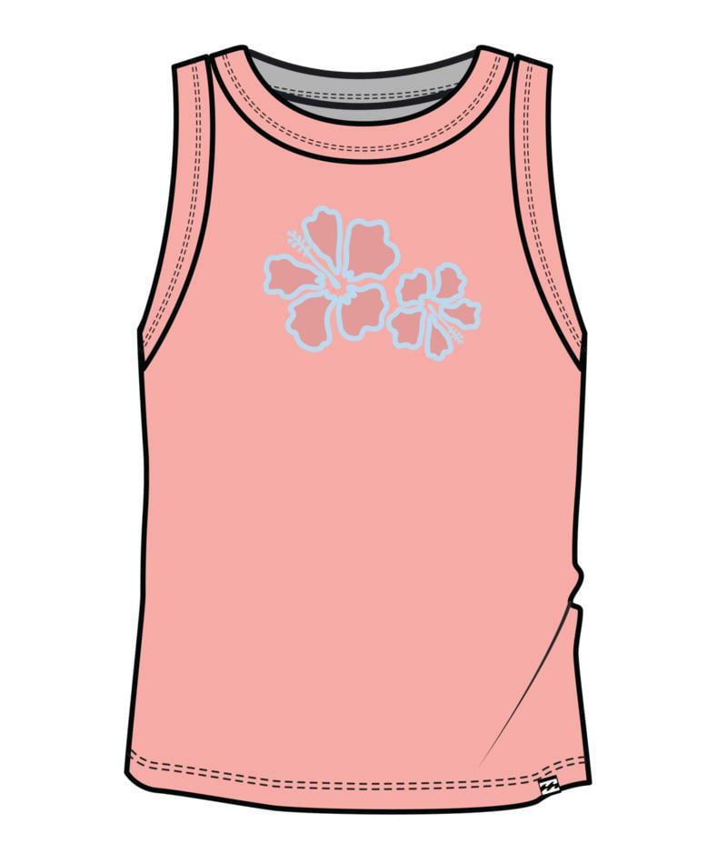 Billabong Hibiscus Dream Tank Peach Parfait. Billabong Singlets & Tanks in Womens Singlets & Tanks & Womens T-shirts & Singlets. Code: UBJZT00580