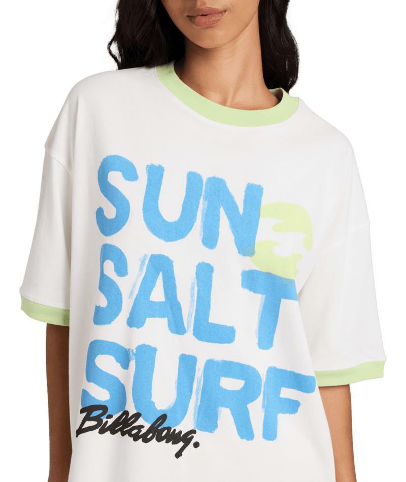 Billabong Holiday State Tee Salt Crystal. Billabong Tees in Womens Tees & Womens T-shirts & Singlets. Code: UBJZT00583