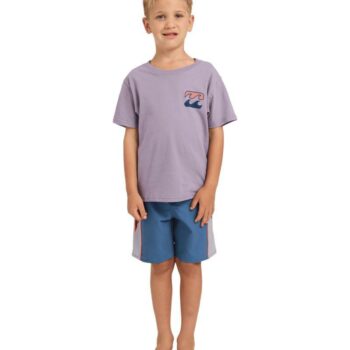 Billabong Groms Crayon Wave Ss Purple Ash. Billabong Tees in Boys Tees & Boys T-shirts & Singlets. Code: UBTZT00227