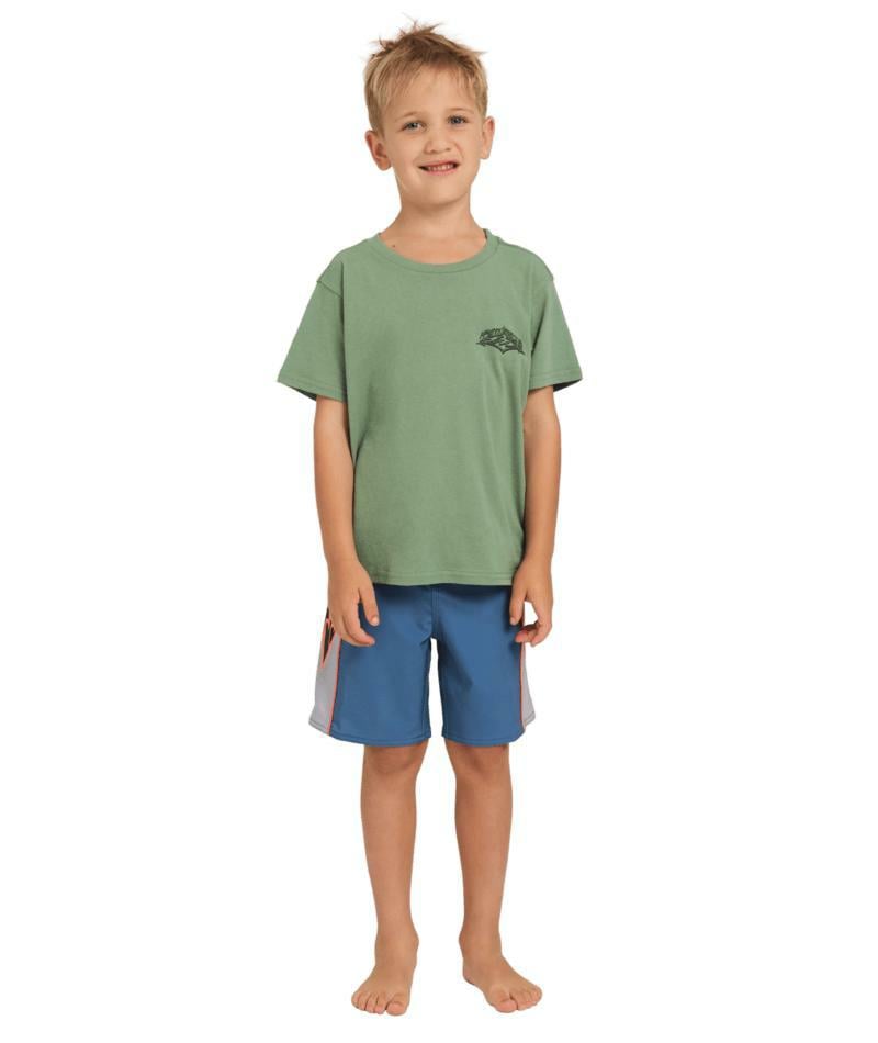 Billabong Groms Reverse Ss Hedge Green. Billabong Tees in Boys Tees & Boys T-shirts & Singlets. Code: UBTZT00229