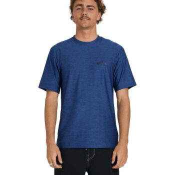 Billabong Shoreline Lf Ss Denim Heather. Billabong Rashvests in Mens Rashvests & Mens Wetsuits. Code: UBYWR00111