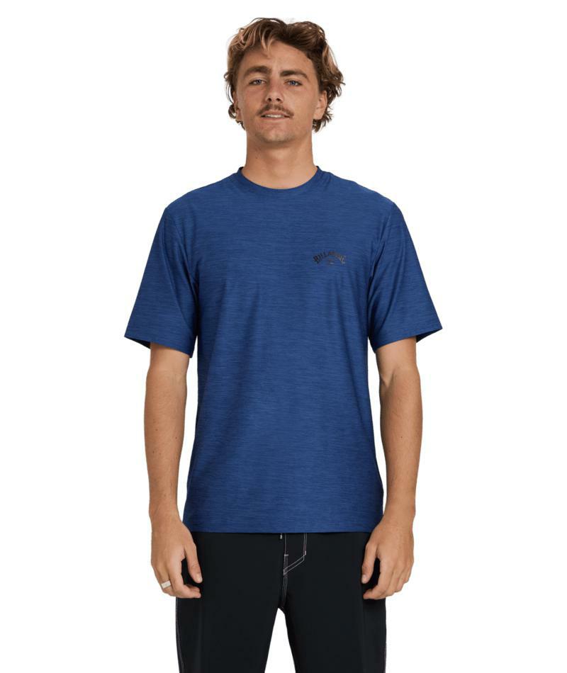Billabong Shoreline Lf Ss Denim Heather. Billabong Rashvests in Mens Rashvests & Mens Wetsuits. Code: UBYWR00111
