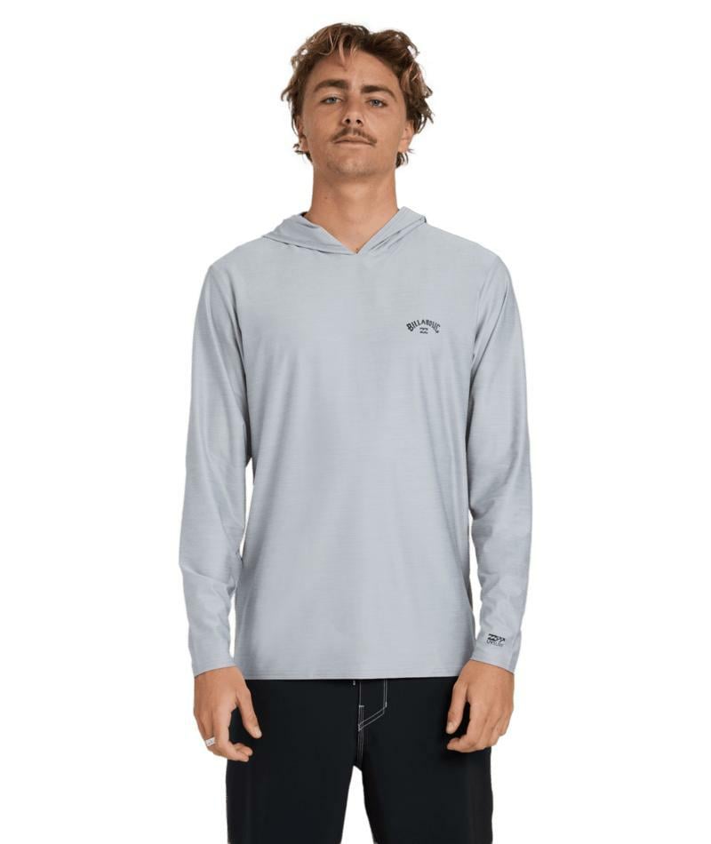 Billabong Shoreline Lf Hood Ls Light Grey Heather. Billabong Rashvests in Mens Rashvests & Mens Wetsuits. Code: UBYWR03058