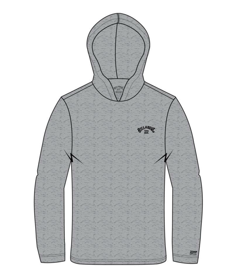 Billabong Shoreline Lf Hood Ls Light Grey Heather. Billabong Rashvests in Mens Rashvests & Mens Wetsuits. Code: UBYWR03058