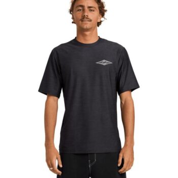Billabong Diamond Shoreline Lf Ss Black Heather. Billabong Rashvests in Mens Rashvests & Mens Wetsuits. Code: UBYWR03067