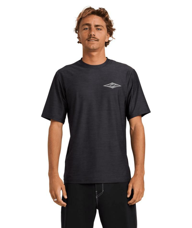 Billabong Diamond Shoreline Lf Ss Black Heather. Billabong Rashvests in Mens Rashvests & Mens Wetsuits. Code: UBYWR03067
