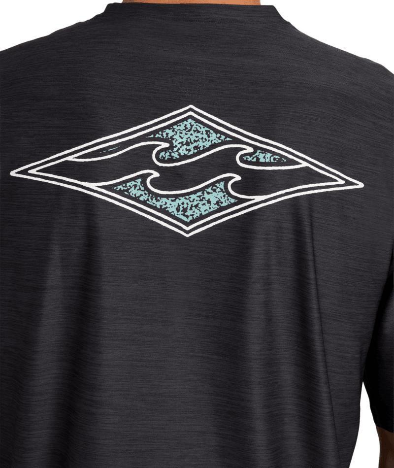 Billabong Diamond Shoreline Lf Ss Black Heather. Billabong Rashvests in Mens Rashvests & Mens Wetsuits. Code: UBYWR03067