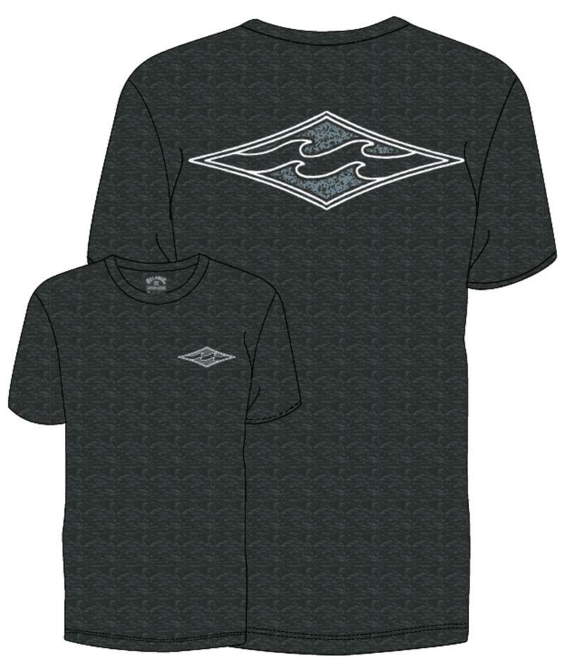 Billabong Diamond Shoreline Lf Ss Black Heather. Billabong Rashvests in Mens Rashvests & Mens Wetsuits. Code: UBYWR03067
