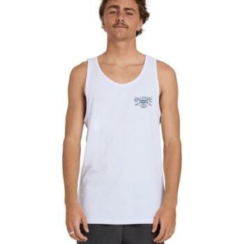 Billabong Crossboards Tank White. Billabong Singlets & Tanks in Mens Singlets & Tanks & Mens T-shirts & Singlets. Code: UBYZT00832