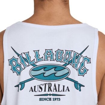 Billabong Crossboards Tank White. Billabong Singlets & Tanks in Mens Singlets & Tanks & Mens T-shirts & Singlets. Code: UBYZT00832