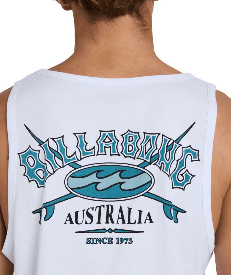 Billabong Crossboards Tank White. Billabong Singlets & Tanks in Mens Singlets & Tanks & Mens T-shirts & Singlets. Code: UBYZT00832