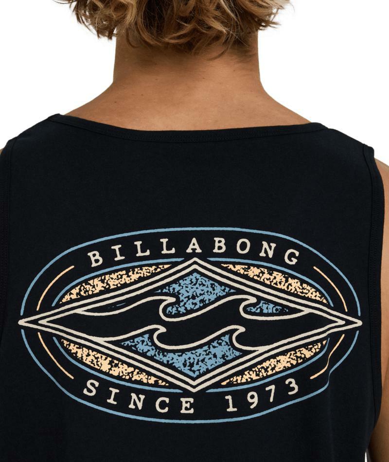 Billabong Rotar Diamond Tank Black. Billabong Singlets & Tanks in Mens Singlets & Tanks & Mens T-shirts & Singlets. Code: UBYZT00833