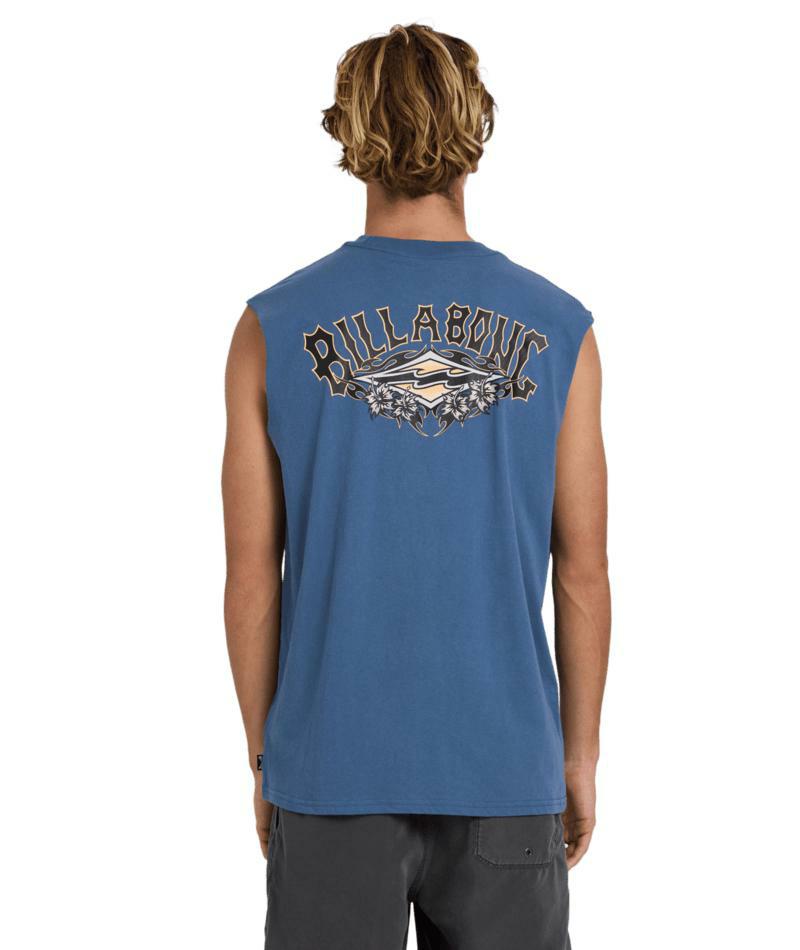 Billabong Heritage Arch Muscle China Blue. Billabong Singlets & Tanks in Mens Singlets & Tanks & Mens T-shirts & Singlets. Code: UBYZT00834