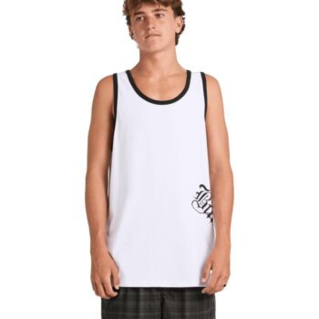 Billabong Immortal Tank White. Billabong Singlets & Tanks in Mens Singlets & Tanks & Mens T-shirts & Singlets. Code: UBYZT00842
