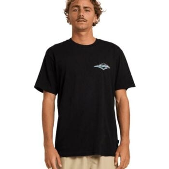 Billabong Crayon Wave Premium Ss Black. Billabong Tees in Mens Tees & Mens T-shirts & Singlets. Code: UBYZT00886