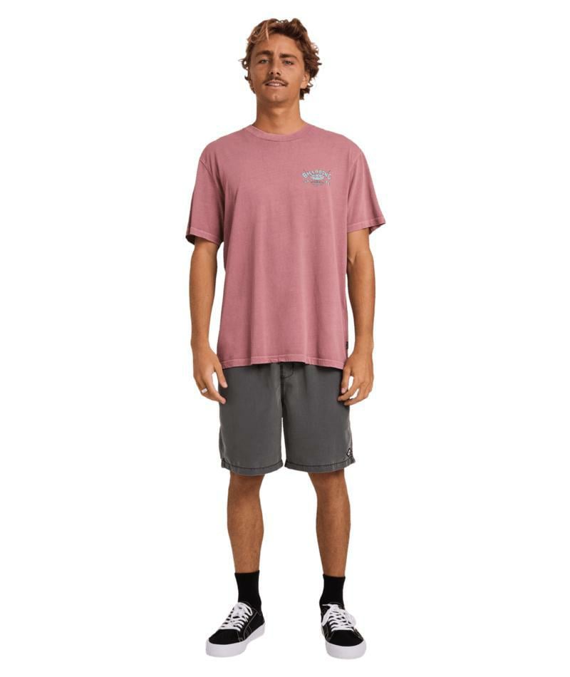 Billabong Heritage Arch Ww Premium Red Dahlia. Billabong Tees in Mens Tees & Mens T-shirts & Singlets. Code: UBYZT00889