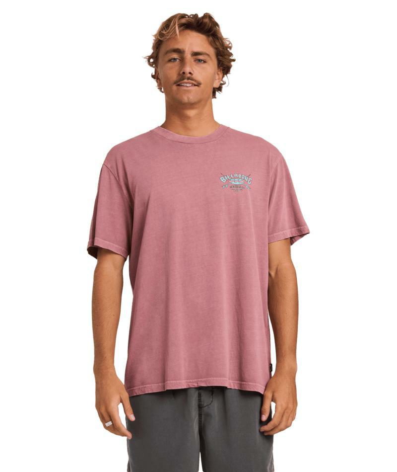 Billabong Heritage Arch Ww Premium Red Dahlia. Billabong Tees in Mens Tees & Mens T-shirts & Singlets. Code: UBYZT00889