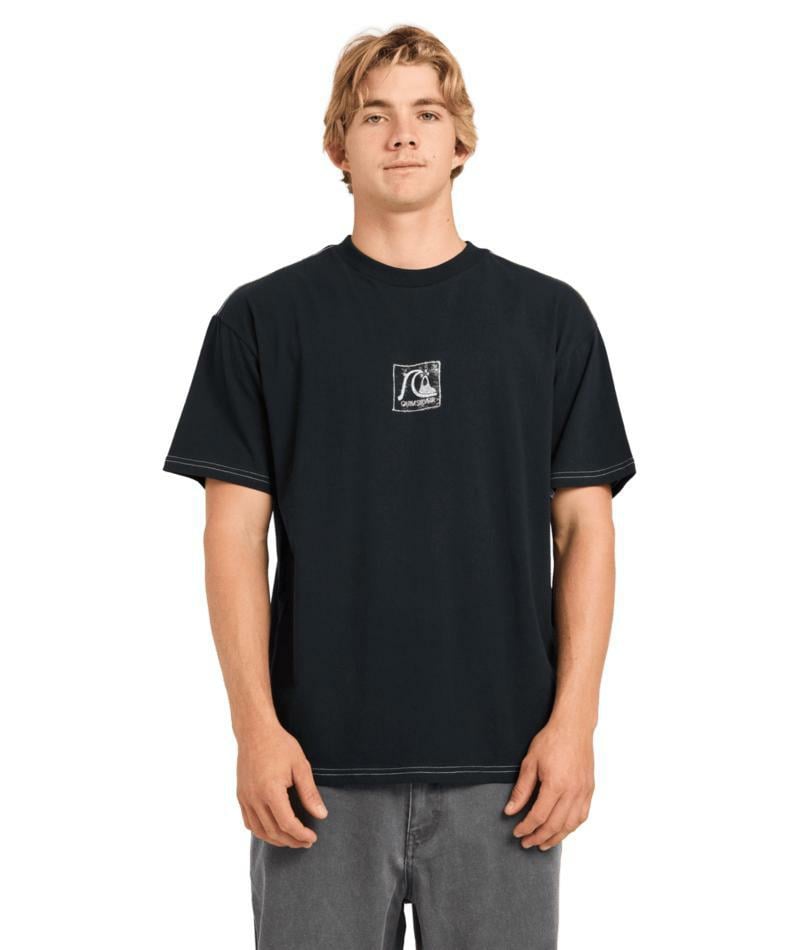 Quiksilver Iconic Ss Black. Quiksilver Tees in Mens Tees & Mens T-shirts & Singlets. Code: UQYZT05894