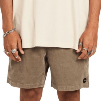 Rvca Escape Elastic Cord Short Mushroom. Rvca Walkshorts - Fitted Waist in Mens Walkshorts - Fitted Waist & Mens Shorts. Code: UVYWS00151