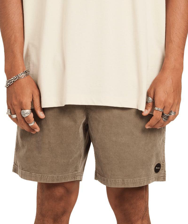 Rvca Escape Elastic Cord Short Mushroom. Rvca Walkshorts - Fitted Waist in Mens Walkshorts - Fitted Waist & Mens Shorts. Code: UVYWS00151