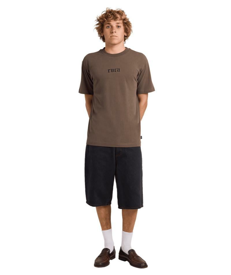 Rvca Old Rvca Ss Chocolate. Rvca Tees in Mens Tees & Mens T-shirts & Singlets. Code: UVYZT01029