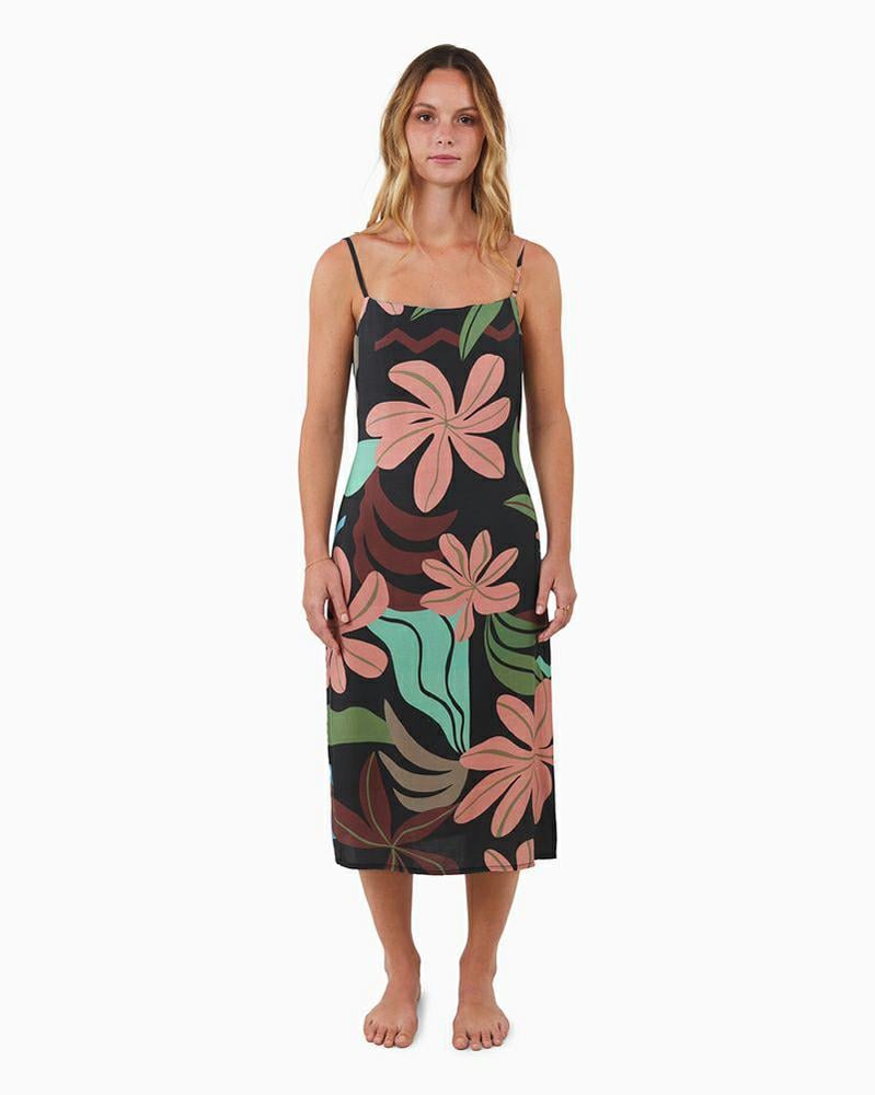 Hurley Tahitian Tropic Midi Dres Black. Hurley Dresses in Womens Dresses & Womens Skirts, Dresses & Jumpsuits. Code: WDRSP26TTR
