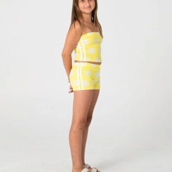 Rusty Hazey Daisy Towelling Sho Pale Banana. Rusty Walkshorts - Elastic Waist in Girls Walkshorts - Elastic Waist & Girls Shorts. Code: WKG0048