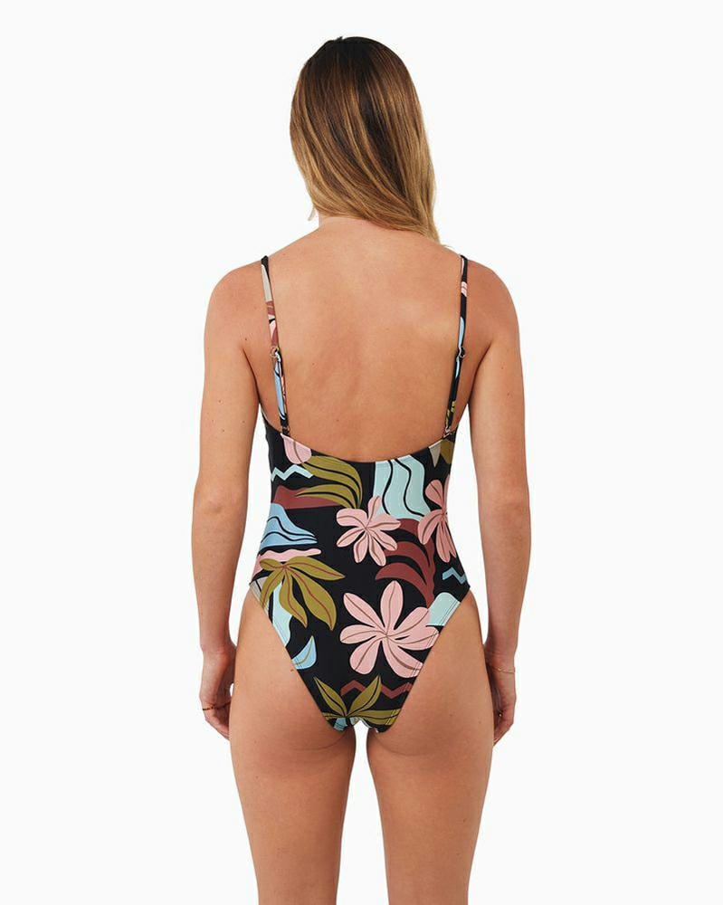 Hurley Tahitian Tropic One Piece Black. Hurley Swimwear - One Piece in Womens Swimwear - One Piece & Womens Swimwear. Code: WSWSP26TOP